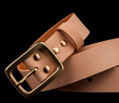 Handmade  Leather Mens Belts Custom Cool Leather Men Black Belts for Men