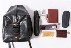 Handmade Genuine Cute Leather Backpack Bag Shoulder Bag Leather Purse For Women