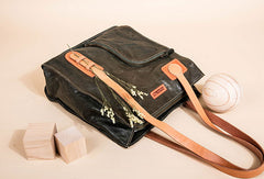 Unique Handmade Leather Handbag Tote Bag Shoulder Bag Purse For Women - EverHandmade