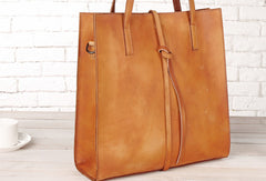 Handmade Leather Vintage Womens Tote Bag Purse Shoulder Bag for Women