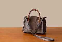 Handmade Genuine Leather Handbag Crossbody Bag Shoulder Bag Purse For Women - EverHandmade