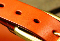 Genuine Leather Mens Leather Men Brown Black Belt for Men Cool Leather Belt - EverHandmade