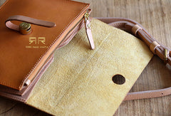 Handmade Leather phone purse stachel bag for women crossbody bag leather shoulder bag