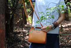 Handmade handbag purse leather crossbody bag purse shoulder bag for women - EverHandmade