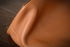 Handmade Genuine Leather Handbag Tote Bag Shopper Bag Shoulder Bag Purse For Women - EverHandmade