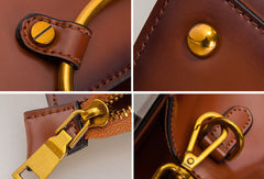 Genuine Leather crossbodybag handbag shoulder bag for women leather bag - EverHandmade