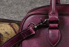 Genuine Leather Vintage Handbag Bag Shoulder Bag Crossbody Bag Purse Clutch For Women - EverHandmade
