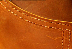 Genuine Leather Mens Cool SLing Bag iPad Bag Chest Bag Bike Bag