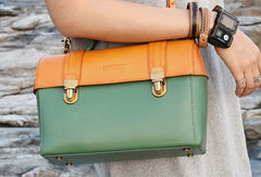 Handmade handbag satchel purse leather crossbody bag purse shoulder bag for women - EverHandmade