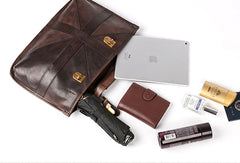 Handmade Handbag Briefcase Purse Leather Crossbody Bag Purse Shoulder Bag for Women - EverHandmade