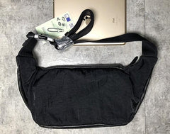 Leather Men Fanny Pack Small Waist Bag Hip Pack Belt Bag Bumbag for Men