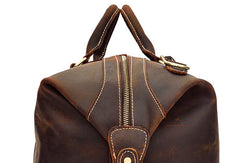 Cool Vintage Leather Mens Duffle Bags Weekender Bag Overnight Bag Travel Bag
