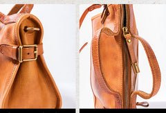 Handmade Genuine Leather Handbag Bag Messenger Bag Crossbody Bag Shoulder Bag Purse For Women - EverHandmade