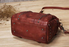 Handmade Leather handbag purse shoulder bag for women leather shopper bag - EverHandmade