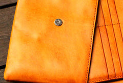 Genuine Leather Mens Cool Messenger Bag iPad Bag Chest Bag Bike Bag Cycling Evelope Cluth Bag For Men - EverHandmade