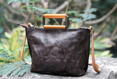 Handmade handbag tote purse leather crossbody bag purse shoulder bag for women - EverHandmade