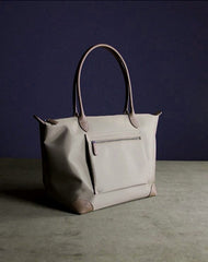 Womens Khaki Nylon Shoulder Tote Large Khaki Nylon Handbag Purse for Ladies