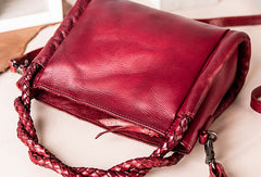 Handmade vintage handbag tote bag leather crossbody bag purse shoulder bag women - EverHandmade