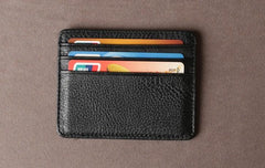 Leather Mens Cool Slim Front Pocket Wallets Leather Wallet Men Small Wallets  for Men