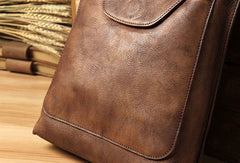 Handmade Leather handbag purse shoulder bag for women leather shopper bag