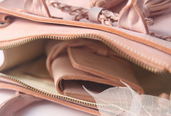 Handmade leather cute handbag purse bag shoulder bag cossbody bag purse women