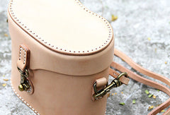 Handmade bucket purse leather crossbody bag purse shoulder bag for women - EverHandmade