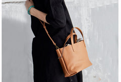 Handmade Leather Handbag Tote Bag Purse Crossbody Bag Shoulder Purse For Women