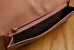 Leather Cute Womens Long Slim Wallet Bifold Long Wallet Clutch For Women
