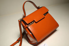 Genuine Leather crossbodybag handbag shoulder bag for women leather bag - EverHandmade