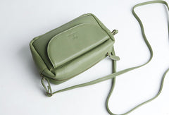 Genuine Leather Cute Crossbody Bag Shoulder Bag Women Girl Fashion Leather Purse