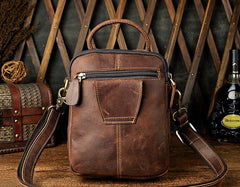 Vintage Leather Belt Pouches for Men Waist Bag BELT BAG Shoulder Bag For Men