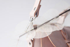 Handmade leather purse satchel bag shoulder bag cossbody bag purse women
