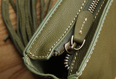 Genuine Leather Cute Crossbody Bag Circle Saddle Bag Shoulder Bag Women Girl Fashion Leather Purse
