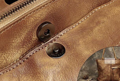 Handmade Leather handbag tote purse shoulder bag for women leather shopper bag - EverHandmade