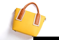 Handmade Genuine Leather Handbag Shoulder Bag Purse For Women Leather Shopper Bag - EverHandmade