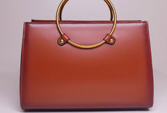 Genuine Leather handbag  purse shoulder bag black for women leather crossbody bag - EverHandmade