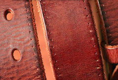 Genuine Leather Mens Leather Men Brown Black Belt for Men Cool Leather Belt - EverHandmade