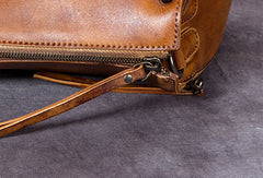 Womens Leather Handbag Vintage Tassel Crossbody Bag Shoulder Bag Purse For Women - EverHandmade
