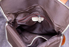 Vintage Handmade Womens Leather Backpack Bag Fashion Backpack Purse For Women - EverHandmade