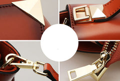 Genuine Leather crossbodybag handbag shoulder bag for women leather bag - EverHandmade
