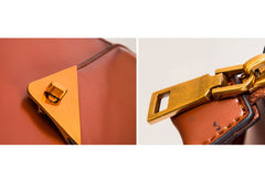 Genuine Leather crossbodybag handbag shoulder bag for women leather bag - EverHandmade
