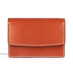 Cool Leather Mens Card Wallet Front Pocket Wallets Small Card Holders for Men