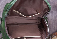 Genuine Leather Backpack Bag Vintage Shoulder Bag Handbag Purse For Women