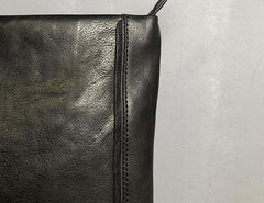 Genuine Leather Braided Mens Clutch Cool Slim Wallet Zipper Clutch Wristlet Wallet for Men