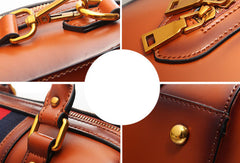 Genuine Leather handbag Boston bag shoulder bag for women leather bag