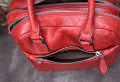 Genuine Leather Handbag Vintage Crossbody Bag Shoulder Bag Purse For Women - EverHandmade