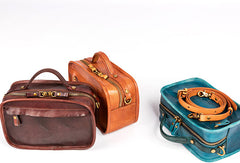 Genuine Leather Handmade Handbag Shoulder Bag Purse For Women