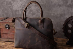 Vintage leather mens Briefcase vintage laptops Briefcase Business Briefcases