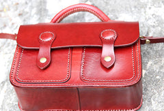 Handmade handbag satchel purse leather crossbody bag shoulder bag women