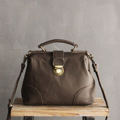 Vintage LEATHER WOMEN Doctor Handbag Doctor Purse SHOULDER BAG Purse FOR WOMEN